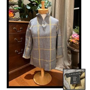 Tahari Adult Medium Classic Half Zip Sweater Woman’s Medium